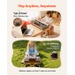 Πληκτρολόγιο VEVOR Kids Piano, Ξύλινο ψηφιακό πιάνο 37 πλήκτρων για παιδιά, Μίνι μουσικό εκπαιδευτικό όργανο παιχνίδι με ρεαλιστικό ήχο, διπλή ισχύς, ρυθμιζόμενη ένταση για νήπια, αγόρια κορίτσια εκμάθηση, καρυδιά