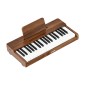 Πληκτρολόγιο VEVOR Kids Piano, Ξύλινο ψηφιακό πιάνο 37 πλήκτρων για παιδιά, Μίνι μουσικό εκπαιδευτικό όργανο παιχνίδι με ρεαλιστικό ήχο, διπλή ισχύς, ρυθμιζόμενη ένταση για νήπια, αγόρια κορίτσια εκμάθηση, καρυδιά