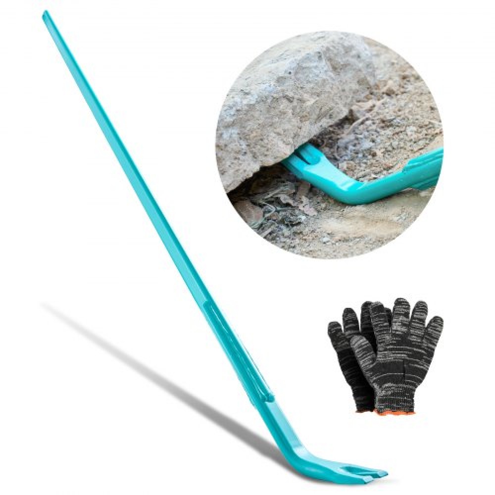 Ράβδος VEVOR Prylever, χωρητικότητα βάρους 907 κιλών, 1,3 m Heavy Duty Carbon Steel Handle Pry Lever Bar, Long Long 1,4 m για σκυρόδεμα, κατεδάφιση, λοστό, ιδανικό για κατασκευές και βιομηχανική χρήση