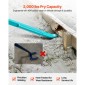 Ράβδος VEVOR Prylever, χωρητικότητα βάρους 907 κιλών, 1,3 m Heavy Duty Carbon Steel Handle Pry Lever Bar, Long Long 1,4 m για σκυρόδεμα, κατεδάφιση, λοστό, ιδανικό για κατασκευές και βιομηχανική χρήση