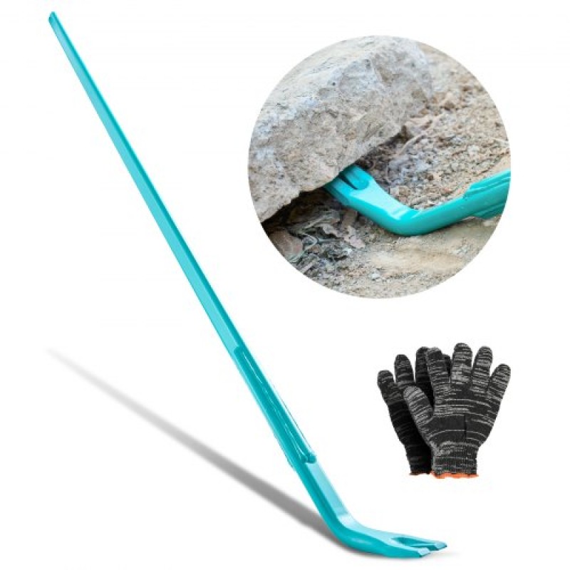 Ράβδος VEVOR Prylever, χωρητικότητα βάρους 907 κιλών, 1,3 m Heavy Duty Carbon Steel Handle Pry Lever Bar, Long Long 1,4 m για σκυρόδεμα, κατεδάφιση, λοστό, ιδανικό για κατασκευές και βιομηχανική χρήση