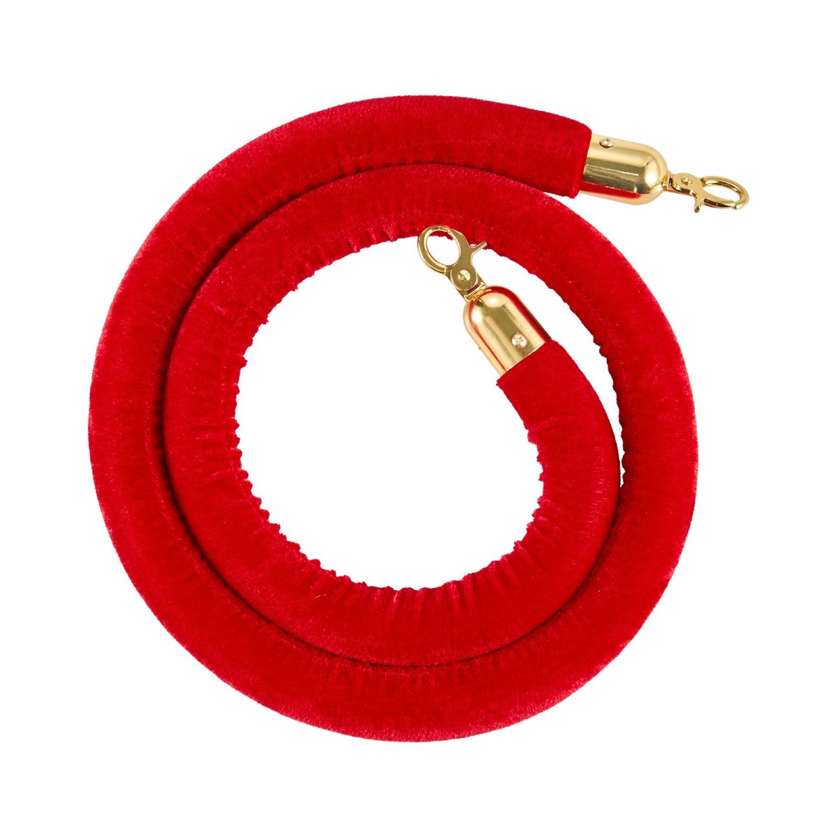 VEVOR 2 τεμ. Red Velvet Stanchion Ropes, 1,5 m Crowd Control Stanchion Red Velvet Ropes with Gold Hooks, Post Queue Barrier Carpet Rope for Carpet Events Κινηματογράφοι Μεγάλα εγκαίνια Ξενοδοχεία Πάρτι