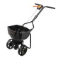 VEVOR Push Lawn Spreader, 3m Spreading Width, Broadcast Spreader με χωρητικότητα 59 kg & 10 in All-Terrain ελαστικά, Walk-Behind Garden & Lawn Broadcast Spreaders for Seed Fertilizer Weed Control