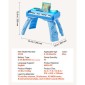 VEVOR Baby DJ Playset για νήπια 1-3, Εκπαιδευτικά μουσικά επιτραπέζια παιχνίδια με 133 πηγές ήχου, πικάπ ηχογράφησης και LED DJ, Τραπέζι δραστηριότητας μωρού για γενέθλια, δώρο για παιδιά ηλικίας 6+ μηνών