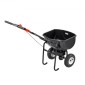 VEVOR Walk Behind Spreader, χωρητικότητα 60 LBS, Push Spreader με σχάρα χοάνης, 0-9,8 ft πλάτος διασποράς, 8 in All Terrain πνευματικά ελαστικά, Garden & Lawn Broadcast Spreader, για σπόρους, λίπασμα