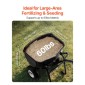 VEVOR Walk Behind Spreader, χωρητικότητα 60 LBS, Push Spreader με σχάρα χοάνης, 0-9,8 ft πλάτος διασποράς, 8 in All Terrain πνευματικά ελαστικά, Garden & Lawn Broadcast Spreader, για σπόρους, λίπασμα