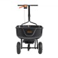 VEVOR Walk Behind Spreader, χωρητικότητα 60 LBS, Push Spreader με σχάρα χοάνης, 0-9,8 ft πλάτος διασποράς, 8 in All Terrain πνευματικά ελαστικά, Garden & Lawn Broadcast Spreader, για σπόρους, λίπασμα