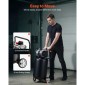 VEVOR 50L Air Compressor, 1,5 kW 113L/min στα 6,2 Bar, Max 8 Bar Pressure Oil-free Tank Air Compressor, Φορητό σε τροχούς για επισκευή αυτοκινήτου, Φούσκωμα ελαστικών, Βαφή με σπρέι, Καρφώματα ξυλουργικής