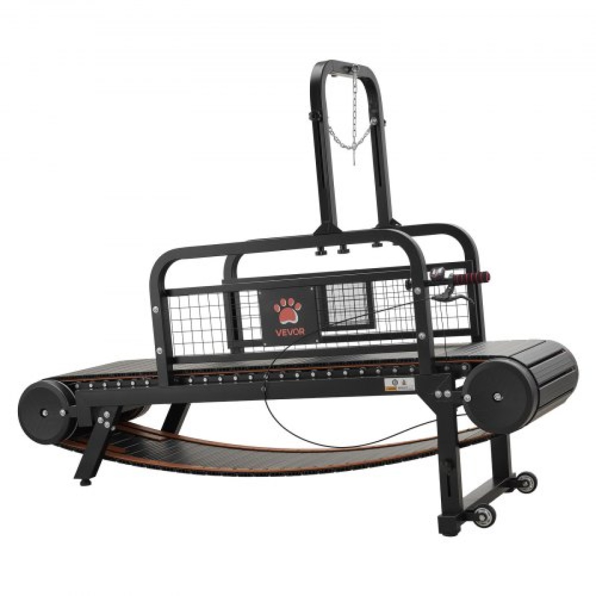 Διάδρομος VEVOR Dog για Small/Medium Dog, Pet Running Machine Pacer Slatmill με Stepless ρύθμιση, φρένο και τροχούς, αναβάθμιση πλαστικής ζώνης για να κρατάτε τα κατοικίδια ενεργά και σε φόρμα, έως 199,6 kg, εύκολο στη μετακίνηση