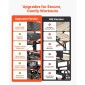 Διάδρομος VEVOR Dog για Small/Medium Dog, Pet Running Machine Pacer Slatmill με Stepless ρύθμιση, φρένο και τροχούς, αναβάθμιση πλαστικής ζώνης για να κρατάτε τα κατοικίδια ενεργά και σε φόρμα, έως 199,6 kg, εύκολο στη μετακίνηση