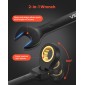 Σετ κλειδιών καστάνιας VEVOR Flex-Head, 24 τεμαχίων SAE και Metric, 72 δόντια, Cr-V Steel Ratchet Flexible Combined Wrench Set με θήκη αποθήκευσης, για γενικές επισκευές οικιακών και αυτοκινήτων, μαύρο