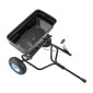 VEVOR Tow Behind Broadcast Spreader, χωρητικότητα 130LBS, Tow/Push Garden Spreader με 13 in ελαστικά, 30 ρυθμιζόμενη ρύθμιση & 9,8 ft πλάτος διασποράς, γκαζόν για σπόρους, λίπασμα, αλάτι, τήξη πάγου
