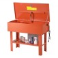 VEVOR Parts Washer 151L Tank, 65L Solvent Capacity, 3L per Minute Max Output Pump, Heavy Duty Steel Cabine Electric Pump Καθαριστικό πλυντηρίου ανταλλακτικών αυτοκινήτων για ρουλεμάν τροχών, γρανάζια και καρμπυρατέρ