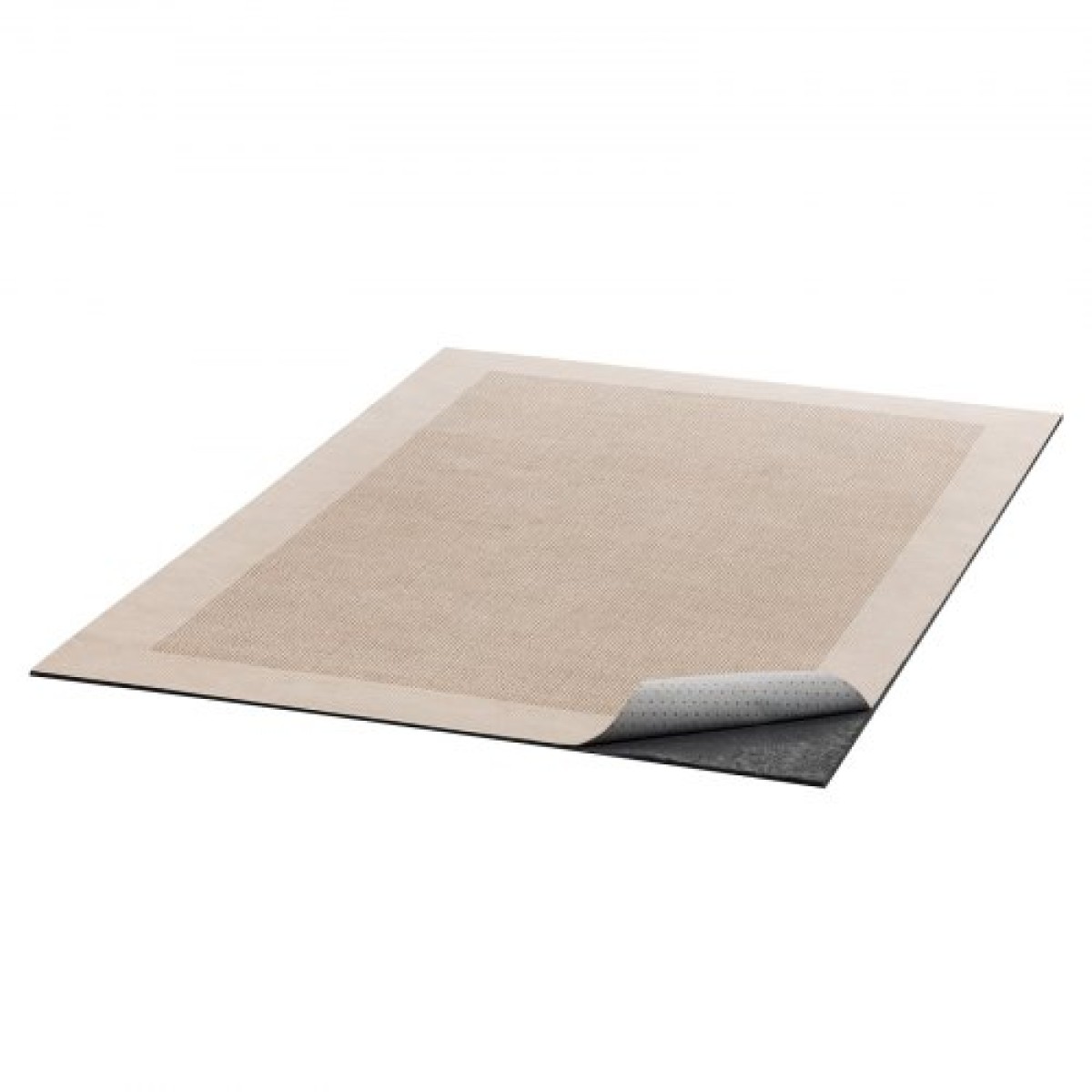 VEVOR Rug Pad 0,91 x 1,52 m, Αντιολισθητικό μαξιλαράκι περιοχής χαλιού, επένδυση χαλιού με μαξιλάρι από τσόχα διπλής επιφάνειας & λαστιχένια λαβή, προστασία δαπέδου από σκληρό ξύλο για όλα τα δάπεδα, φινιρίσματα, κρατά τα χαλιά στη θέση τους