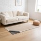 VEVOR Rug Pad 0,91 x 1,52 m, Αντιολισθητικό μαξιλαράκι περιοχής χαλιού, επένδυση χαλιού με μαξιλάρι από τσόχα διπλής επιφάνειας & λαστιχένια λαβή, προστασία δαπέδου από σκληρό ξύλο για όλα τα δάπεδα, φινιρίσματα, κρατά τα χαλιά στη θέση τους