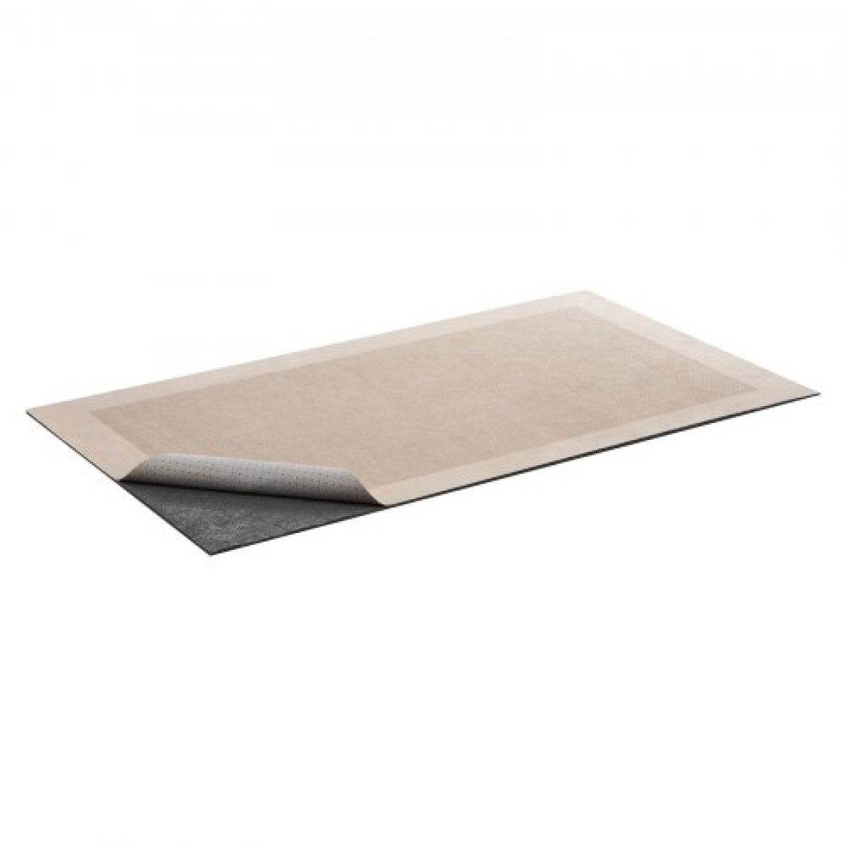 VEVOR Rug Pad 0,91 x 1,52 m, Αντιολισθητικό μαξιλαράκι περιοχής χαλιού, επένδυση χαλιού με μαξιλάρι από τσόχα διπλής επιφάνειας & λαστιχένια λαβή, προστασία δαπέδου από σκληρό ξύλο για όλα τα δάπεδα, φινιρίσματα, κρατά τα χαλιά στη θέση τους