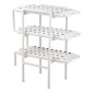 VEVOR Hydroponics Growing System Kit, 3-Tier 108 Sites UPVC Pipe Hydroponic Grow Kit with Timed Irigation, Sun & Light Blocking Pipes, Indoor Home Garden Vegetable Planting Kit for Fruit Herb