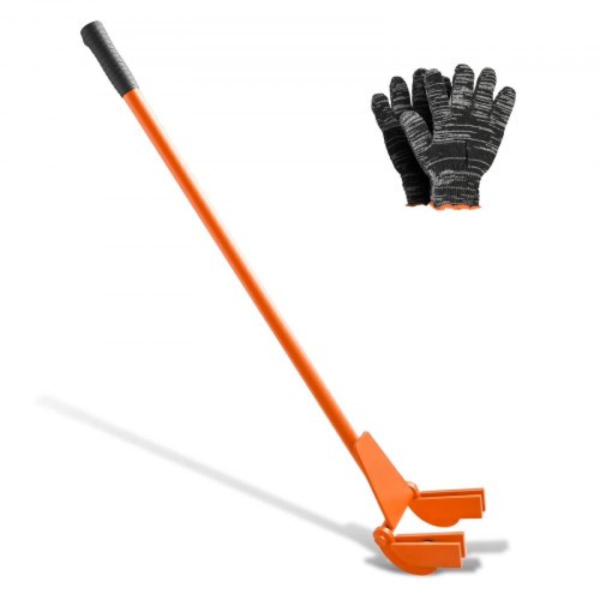 VEVOR Pallet Buster Tool, 1 m Handle Steel Wrecking Pry Bar, Χωρητικότητα 907 kg, Εργαλείο αφαίρεσης σανίδων καταστρώματος βαρέως τύπου, μπάρα θραύσης για δάπεδα, πλαίσιο, στέγες, επένδυση, γυψοσανίδα