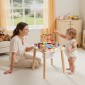 Τραπέζι Δραστηριοτήτων VEVOR Montessori για νήπιο 1-3 ετών, Ξύλινο Γραφείο Εκμάθησης 8 σε 1, Τραπέζι παιδικού παιχνιδιού για αγόρια και κορίτσια ηλικίας 6+ μηνών, υπέροχα γενέθλια, Χριστούγεννα, δώρο για την ημέρα των παιδιών