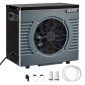 Αντλία θερμότητας πισίνας VEVOR 4920 W, Ηλεκτρικός θερμαντήρας πισίνας για πάνω από 18 m³, Max COP 5,29, Χαμηλό θόρυβο, Προστασία GFCI, 15-40 ℃ Θερμοκρασία θέρμανσης για κολύμπι και γυμναστική, 220V 50Hz