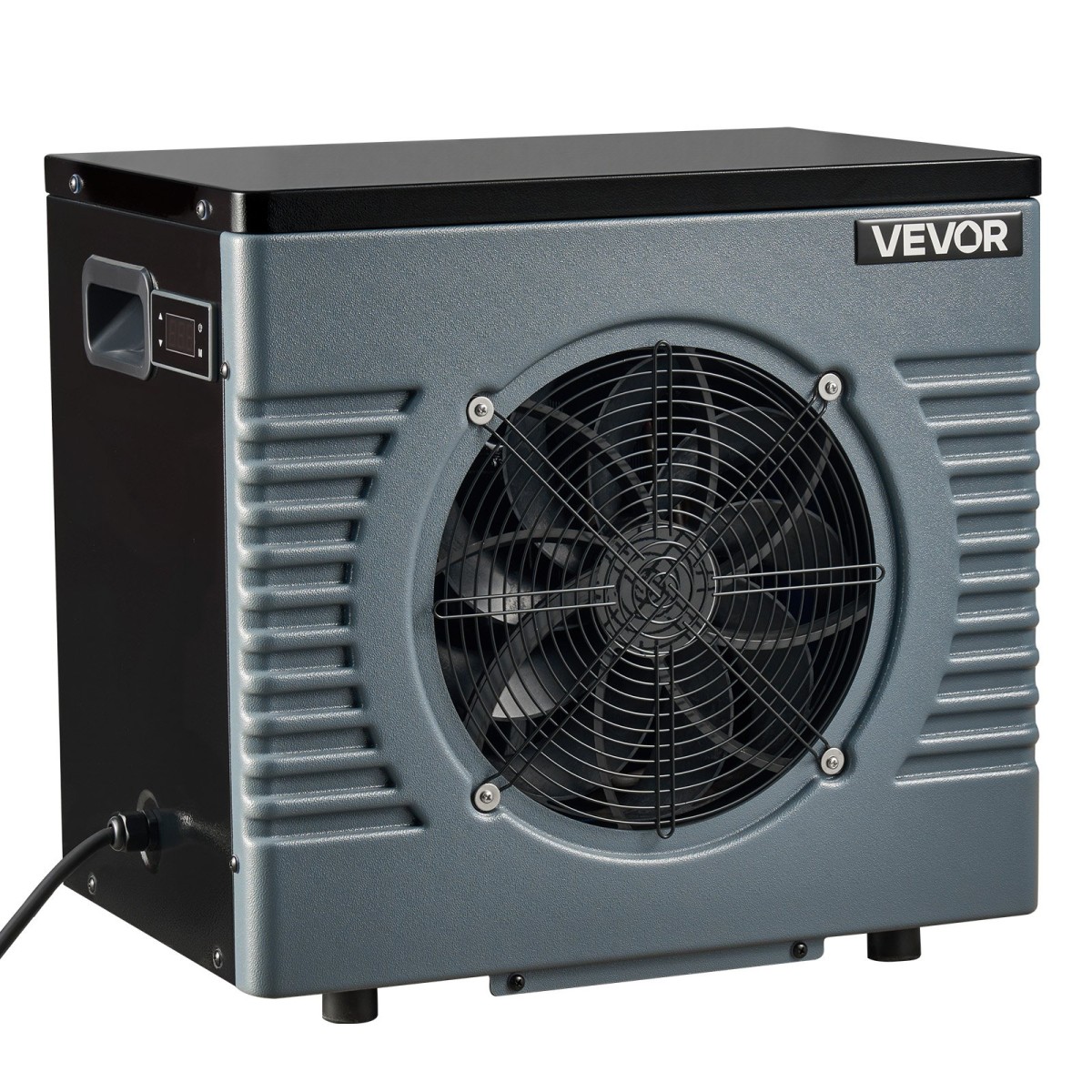 Αντλία θερμότητας πισίνας VEVOR 4920 W, Ηλεκτρικός θερμαντήρας πισίνας για πάνω από 18 m³, Max COP 5,29, Χαμηλό θόρυβο, Προστασία GFCI, 15-40 ℃ Θερμοκρασία θέρμανσης για κολύμπι και γυμναστική, 220V 50Hz
