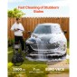 VEVOR Gas Pressure Washer 2900 PSI and Max 7 L/min, Αναβάθμιση αντλίας αλουμινίου με πιστόλι ψεκασμού και ραβδί, σετ 4 ακροφυσίων, πλυντήριο πίεσης αερίου για αυτοκίνητα, φράχτες, δρόμους, σπίτια, αίθρια, έπιπλα