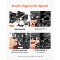 VEVOR Gas Pressure Washer 2900 PSI and Max 7 L/min, Αναβάθμιση αντλίας αλουμινίου με πιστόλι ψεκασμού και ραβδί, σετ 4 ακροφυσίων, πλυντήριο πίεσης αερίου για αυτοκίνητα, φράχτες, δρόμους, σπίτια, αίθρια, έπιπλα