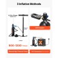 Mini Scuba Tank VEVOR, φορητή δεξαμενή κατάδυσης 1L για υποβρύχια αναπνοή, επαναχρησιμοποιούμενος κύλινδρος κατάδυσης πνεύμονα έως 20 λεπτά, μπουκάλι πόνυ έκτακτης ανάγκης διάσωσης με προσαρμογέα και γυαλιά για κολύμβηση με αναπνευστήρα