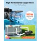 Αντλία πισίνας VEVOR Above Ground, 180W, 10.800 L/H Max Flow Αντλία πισίνας μονής ταχύτητας, AC 220-240V, 2850 RPM, Max Head Lift 8 m, με καλάθι φίλτρου & καπάκι, για πισίνες και υδρομασάζ, υδρομασάζ,