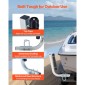 VEVOR Boat Trailer Guides, 470 mm/520 mm Height Adjustable Trailers Guide, 2PCS Thickened High-Duty Trailer Guide-Ons with Smooth Roller Guiding, για σκάφη V-Hull, Σκάφη μικρού έως μεσαίου μεγέθους