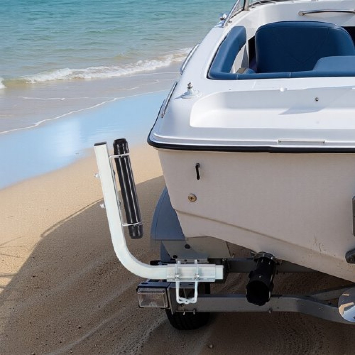 VEVOR Boat Trailer Guides, 470 mm/520 mm Height Adjustable Trailers Guide, 2PCS Thickened High-Duty Trailer Guide-Ons with Smooth Roller Guiding, για σκάφη V-Hull, Σκάφη μικρού έως μεσαίου μεγέθους