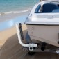 VEVOR Boat Trailer Guides, 470 mm/520 mm Height Adjustable Trailers Guide, 2PCS Thickened High-Duty Trailer Guide-Ons with Smooth Roller Guiding, για σκάφη V-Hull, Σκάφη μικρού έως μεσαίου μεγέθους