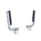 VEVOR Boat Trailer Guides, 470 mm/520 mm Height Adjustable Trailers Guide, 2PCS Thickened High-Duty Trailer Guide-Ons with Smooth Roller Guiding, για σκάφη V-Hull, Σκάφη μικρού έως μεσαίου μεγέθους