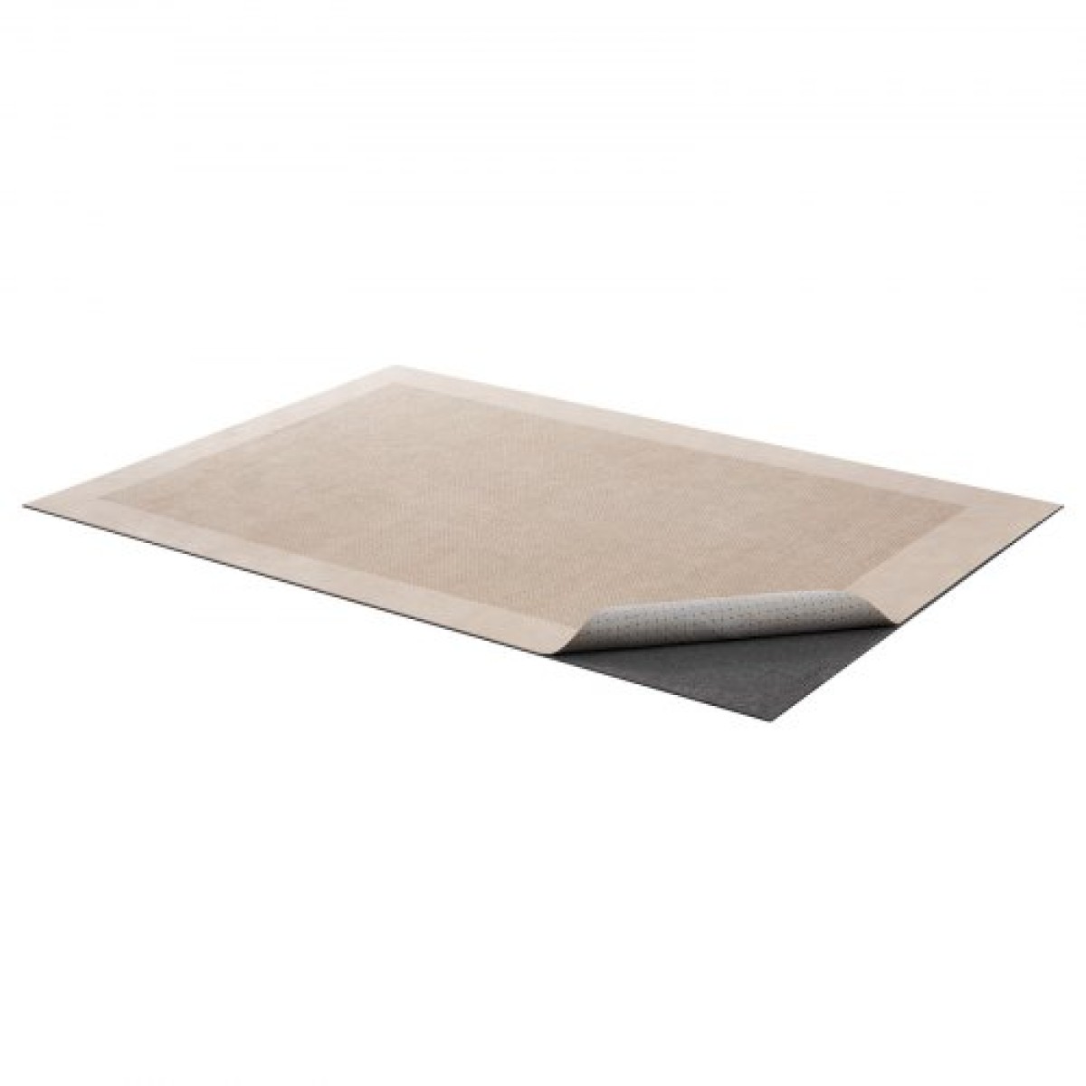 VEVOR Rug Pad 1,52 x 2,13 m, Αντιολισθητικό μαξιλάρι περιοχής χαλιού, επένδυση χαλιού με μαξιλάρι από τσόχα διπλής επιφάνειας & λαστιχένια λαβή, προστασία δαπέδου από σκληρό ξύλο για όλα τα δάπεδα, φινιρίσματα, κρατά τα χαλιά στη θέση τους