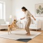 VEVOR Rug Pad 1,52 x 2,13 m, Αντιολισθητικό μαξιλάρι περιοχής χαλιού, επένδυση χαλιού με μαξιλάρι από τσόχα διπλής επιφάνειας & λαστιχένια λαβή, προστασία δαπέδου από σκληρό ξύλο για όλα τα δάπεδα, φινιρίσματα, κρατά τα χαλιά στη θέση τους