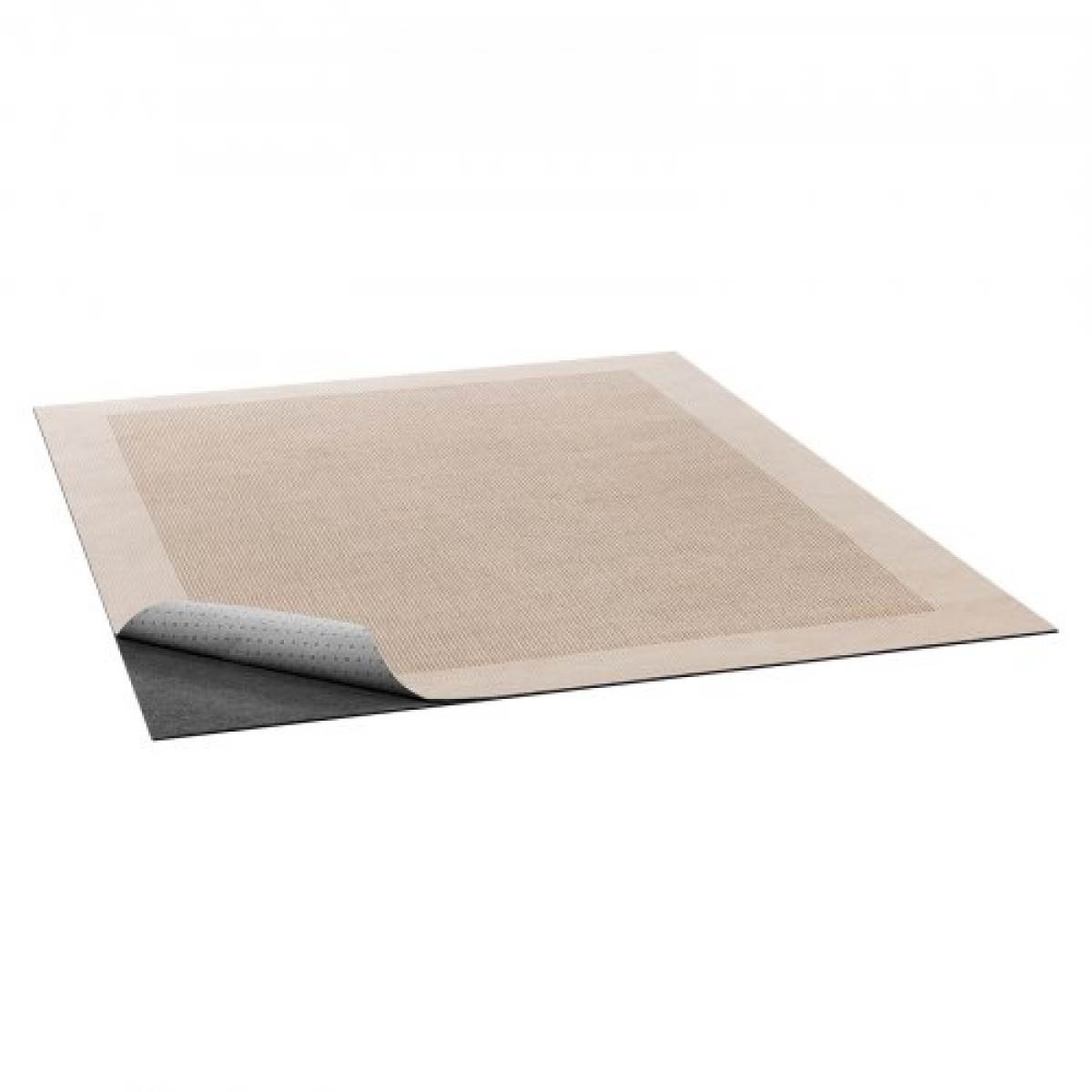 VEVOR Rug Pad 1,52 x 2,13 m, Αντιολισθητικό μαξιλάρι περιοχής χαλιού, επένδυση χαλιού με μαξιλάρι από τσόχα διπλής επιφάνειας & λαστιχένια λαβή, προστασία δαπέδου από σκληρό ξύλο για όλα τα δάπεδα, φινιρίσματα, κρατά τα χαλιά στη θέση τους