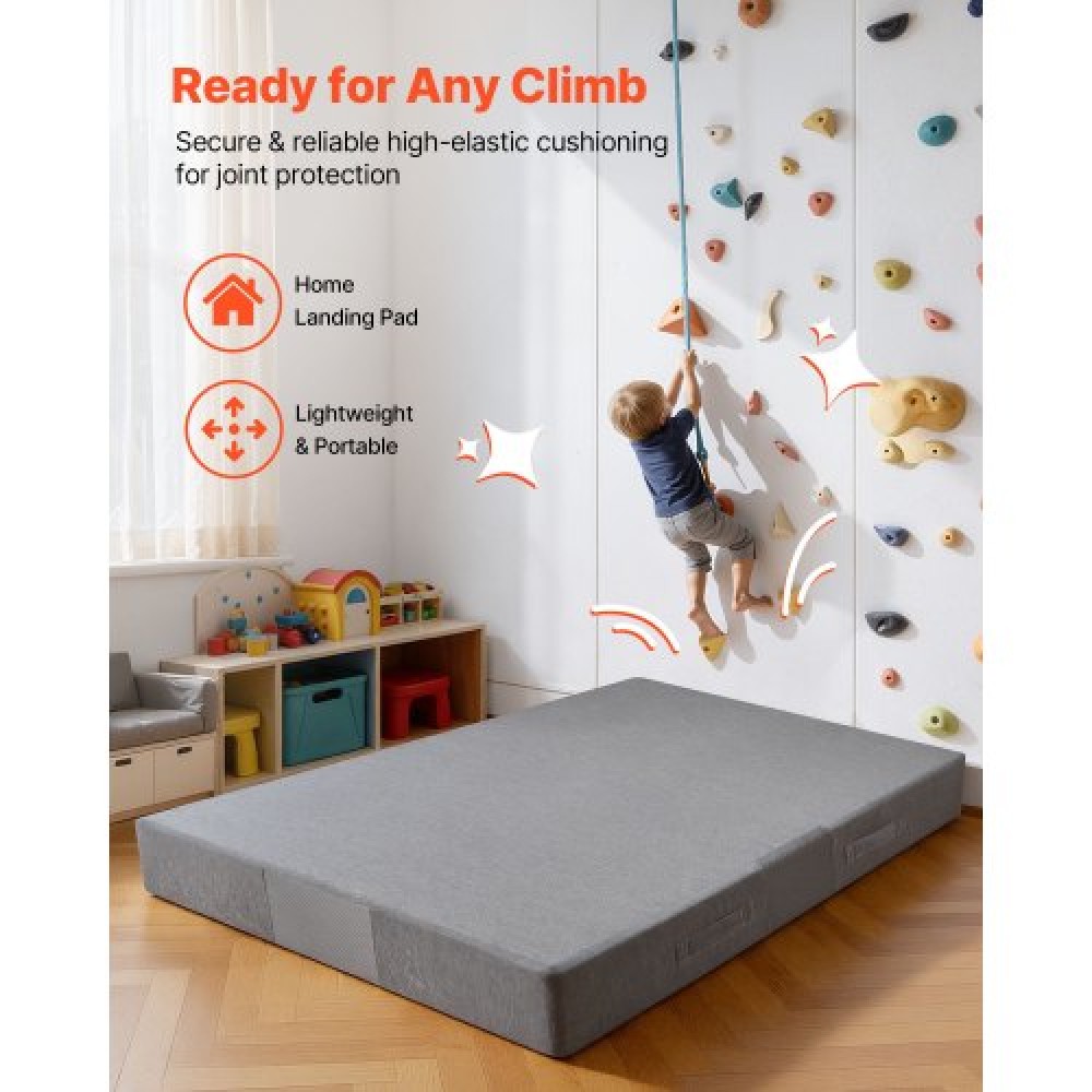 VEVOR Crash Pad, 1800 x 1210 mm Crash Pad for Kids Sensory με μαλακό αφρό και πλενόμενο κάλυμμα, Giant Pillow Mat Εξοπλισμός δωματίου μεγάλου αισθητηρίου για παιδιά και ενήλικες για άλματα, παιχνίδι, αναρρίχηση και γυμναστική