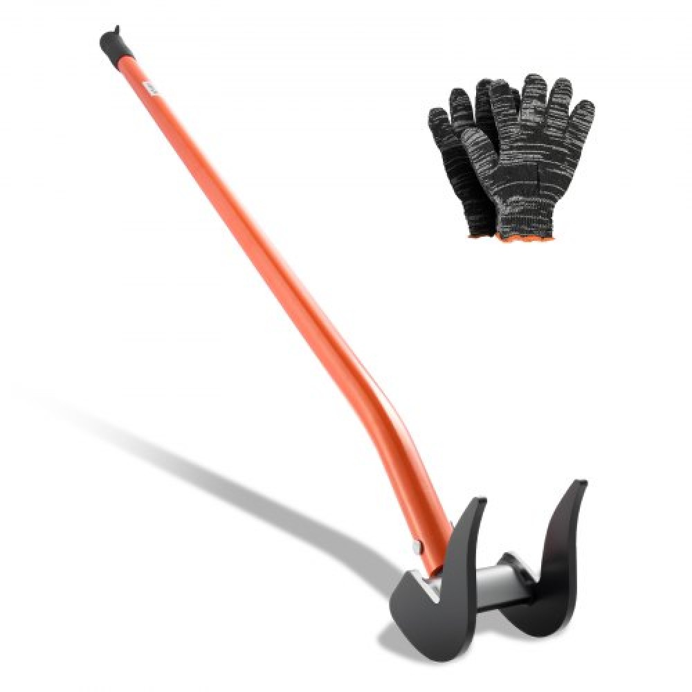 VEVOR Pallet Buster Tool, 1,27 m Carbon Steel Handle Wrecking Pry Bar, 907 kg χωρητικότητα, Εργαλείο αφαίρεσης σανίδων καταστρώματος βαρέως τύπου, μπάρα θραύσης για δάπεδα, πλαίσιο, στέγες, επένδυση, γυψοσανίδα