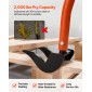 VEVOR Pallet Buster Tool, 1,27 m Carbon Steel Handle Wrecking Pry Bar, 907 kg χωρητικότητα, Εργαλείο αφαίρεσης σανίδων καταστρώματος βαρέως τύπου, μπάρα θραύσης για δάπεδα, πλαίσιο, στέγες, επένδυση, γυψοσανίδα