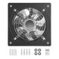 VEVOR 25,4 cm ανεμιστήρας εξάτμισης, 988 CFM ανεμιστήρας υψηλής ταχύτητας επιτοίχιας βάσης με έλεγχο ταχύτητας, χαμηλής κατανάλωσης, φορητός εξαγωγέας εξαερισμού για σοφίτα, γκαράζ, υπόγειο, εργαστήριο, κουζίνα, κοτέτσι, μαύρο