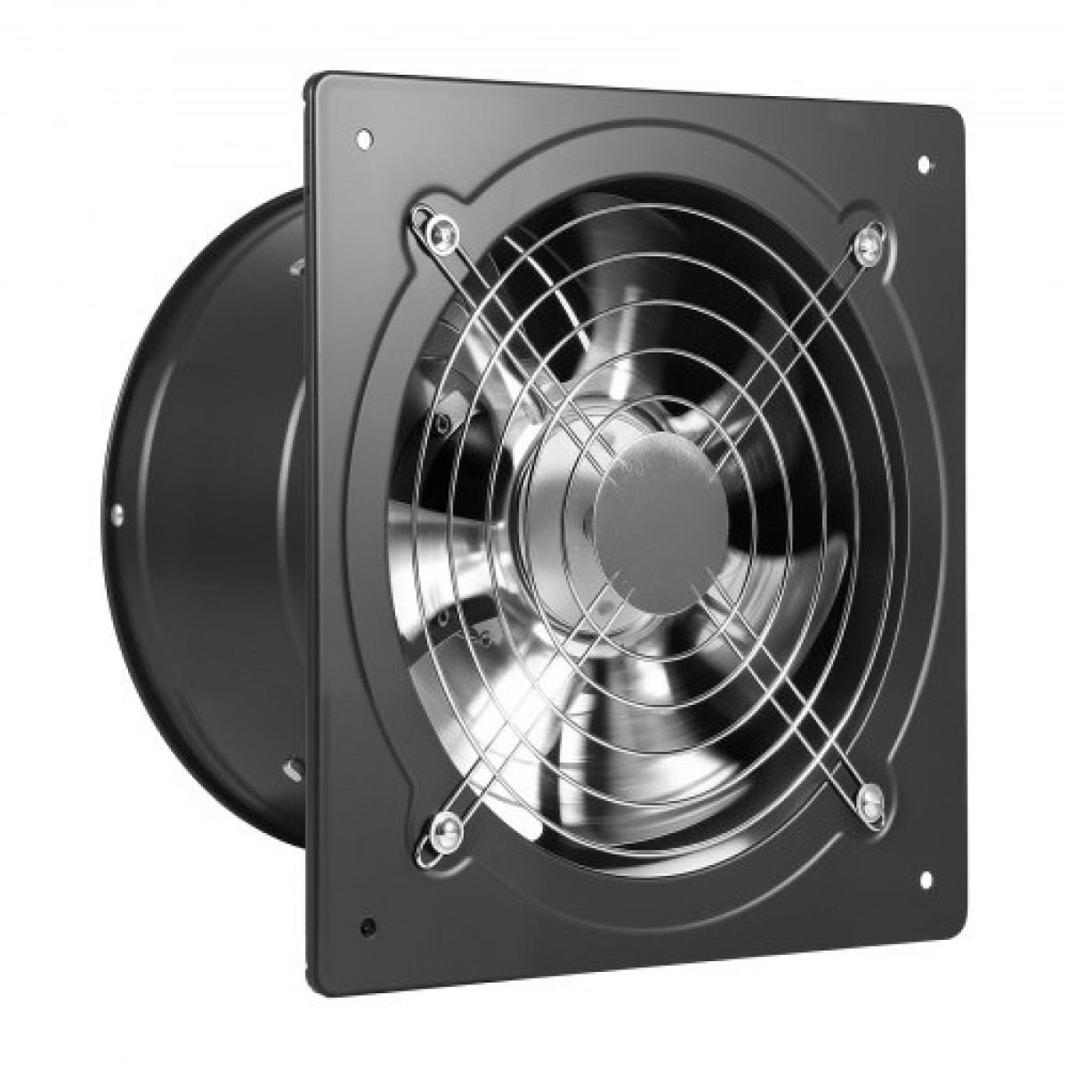VEVOR 25,4 cm ανεμιστήρας εξάτμισης, 988 CFM ανεμιστήρας υψηλής ταχύτητας επιτοίχιας βάσης με έλεγχο ταχύτητας, χαμηλής κατανάλωσης, φορητός εξαγωγέας εξαερισμού για σοφίτα, γκαράζ, υπόγειο, εργαστήριο, κουζίνα, κοτέτσι, μαύρο