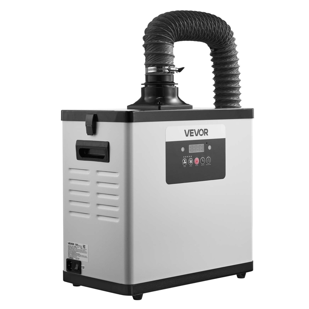 VEVOR Solder Fume Extractor, αναβαθμισμένος απορροφητής καπνού με φίλτρο 4 σταδίων με ισχυρή αναρρόφηση 510 m³/h, 10 ταχύτητες & τηλεχειριστήριο Brushless Smoke Extractor για χάραξη με λέιζερ, εκτύπωση 3D