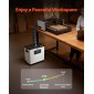 VEVOR Solder Fume Extractor, αναβαθμισμένος απορροφητής καπνού με φίλτρο 4 σταδίων με ισχυρή αναρρόφηση 510 m³/h, 10 ταχύτητες & τηλεχειριστήριο Brushless Smoke Extractor για χάραξη με λέιζερ, εκτύπωση 3D