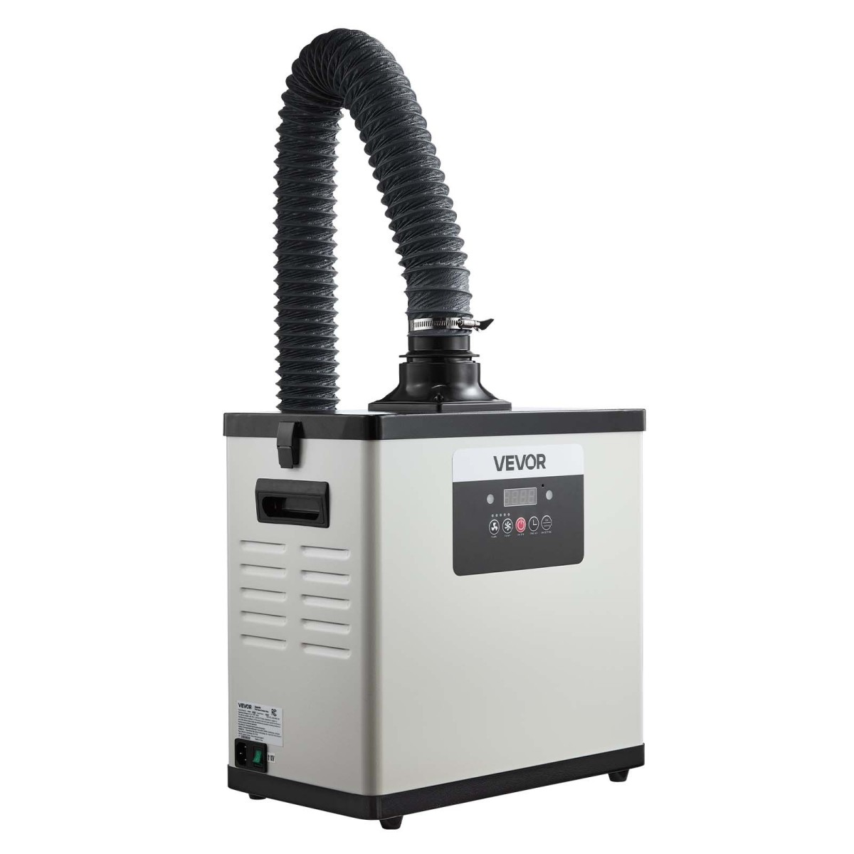 VEVOR Solder Fume Extractor, αναβαθμισμένος απορροφητής καπνού με φίλτρο 4 σταδίων με ισχυρή αναρρόφηση 510 m³/h, 10 ταχύτητες & τηλεχειριστήριο Brushless Smoke Extractor για χάραξη με λέιζερ, εκτύπωση 3D