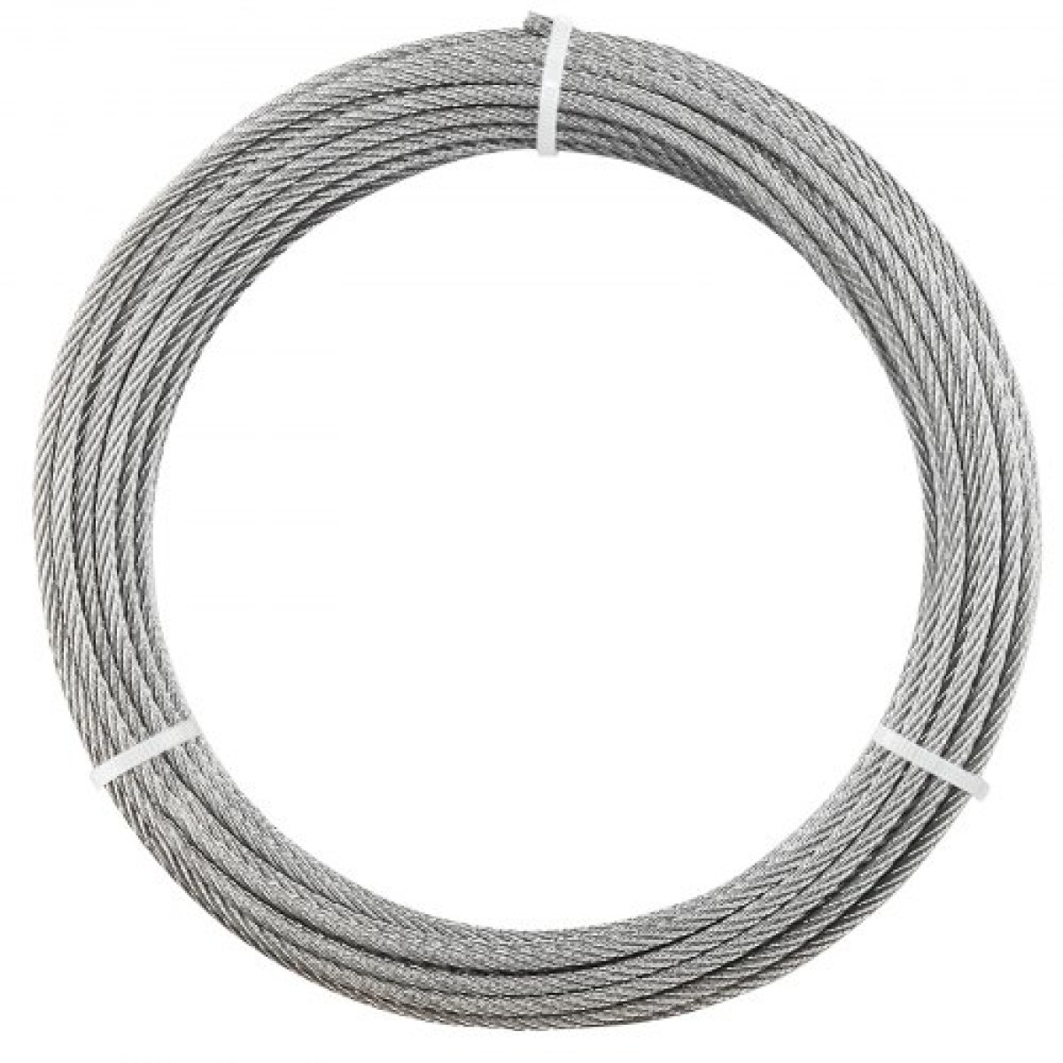 Κιτ συρματόσχοινου VEVOR 3,2 mm, μήκους 12,2 m, καλώδιο σύρματος από ανοξείδωτο χάλυβα 316, αντοχή σε θραύση 7,1 kN, κατασκευή 7 x 7 σκελών, χαλύβδινο καλώδιο για σύστημα κιγκλιδώματος καταστρώματος, πέργκολα κήπου, φώτα χορδών