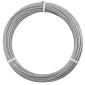 Κιτ συρματόσχοινου VEVOR 3,2 mm, μήκους 12,2 m, καλώδιο σύρματος από ανοξείδωτο χάλυβα 316, αντοχή σε θραύση 7,1 kN, κατασκευή 7 x 7 σκελών, χαλύβδινο καλώδιο για σύστημα κιγκλιδώματος καταστρώματος, πέργκολα κήπου, φώτα χορδών
