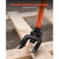 VEVOR Pallet Buster Tool, 1,1 m Carbon Steel Handle Wrecking Pry Bar, Weight Capacity 907 kg, Heavy Duty Deck Board Deck Removal Tool, Breaker Bar για δάπεδα, πλαισίωση, στέγες, επένδυση, γυψοσανίδα