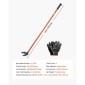 VEVOR Pallet Buster Tool, 1,1 m Carbon Steel Handle Wrecking Pry Bar, Weight Capacity 907 kg, Heavy Duty Deck Board Deck Removal Tool, Breaker Bar για δάπεδα, πλαισίωση, στέγες, επένδυση, γυψοσανίδα