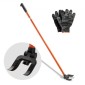 VEVOR Pallet Buster Tool, 1,1 m Carbon Steel Handle Wrecking Pry Bar, Weight Capacity 907 kg, Heavy Duty Deck Board Deck Removal Tool, Breaker Bar για δάπεδα, πλαισίωση, στέγες, επένδυση, γυψοσανίδα