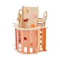VEVOR Pikler Triangle Set, 9 σε 1 Toddler Climbing Toys Indoor, με 2 Ξύλινα Αυτοκίνητα, Μαξιλάρι, Τρίγωνο, Αψίδα και Ράμπα, Φορτίο 68 κιλών, Πτυσσόμενο Σετ αναρρίχησης Montessori για νήπια και παιδιά, πορτοκαλί